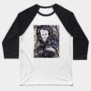 Edgar Allan Poe The Raven Baseball T-Shirt